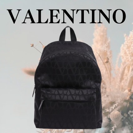 VALENTINO イコノグラフ バックパック ブラック
