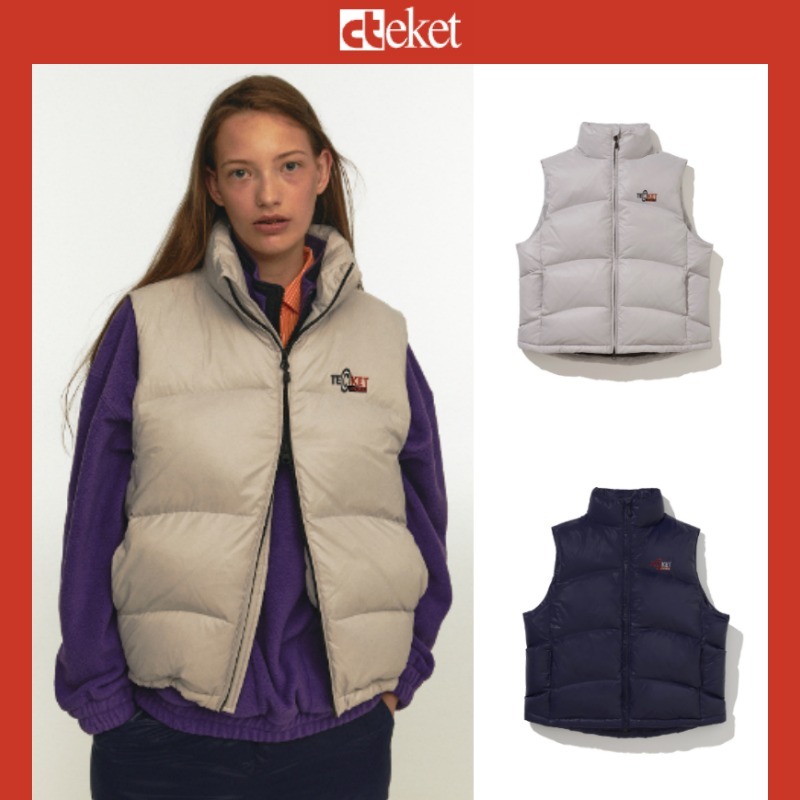 【teket】24fw Dot-com Down Vest