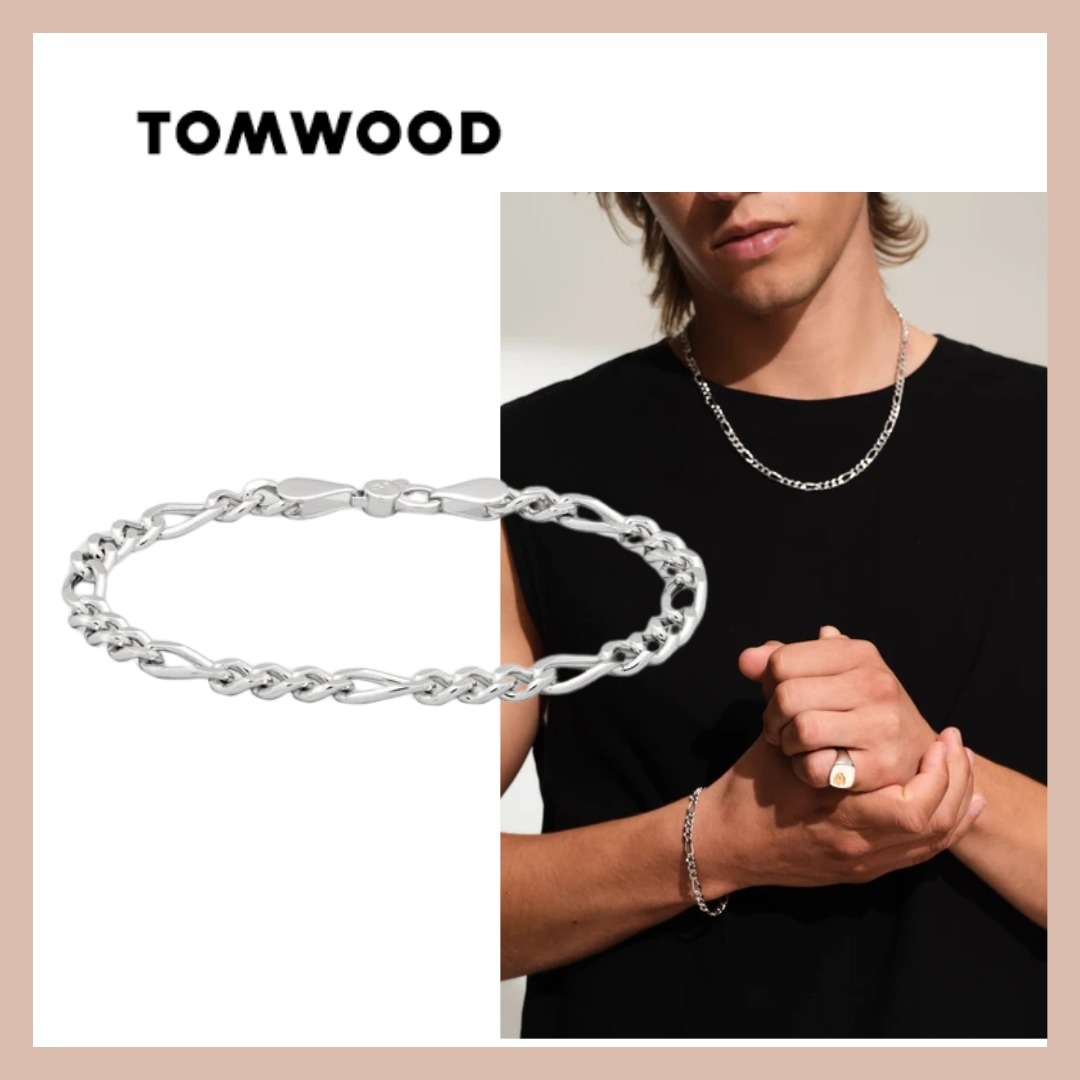 モダン♪【TOM WOOD】Bo Bracelet Thick