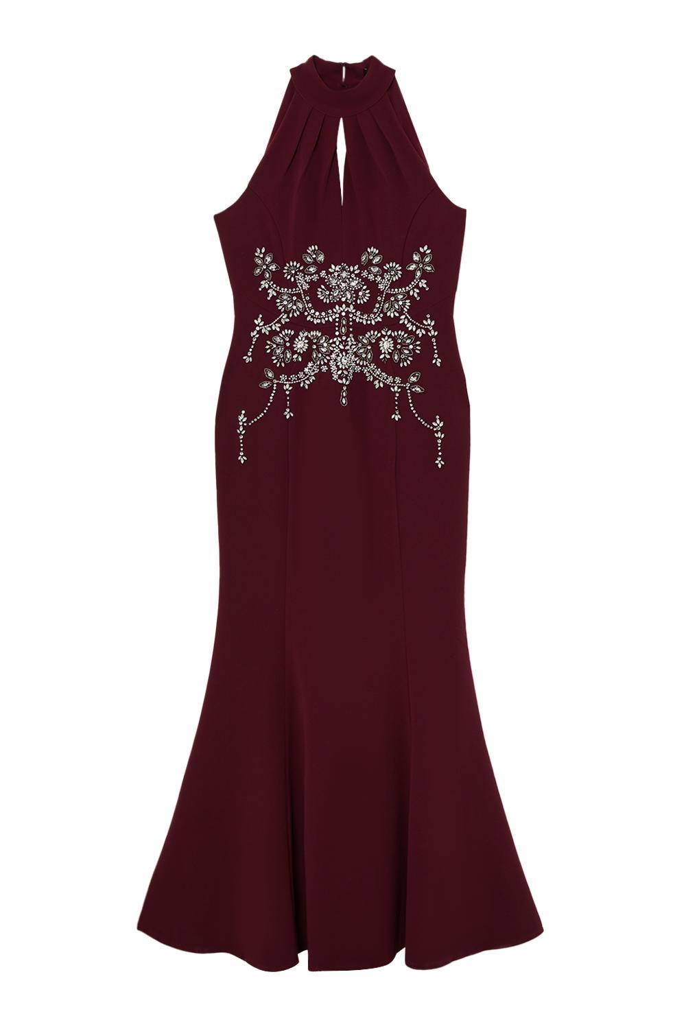 安心追跡【KAREN MILLEN】フローラル ホルターネック ドレス 安心追跡【KAREN MILLEN】サテンバックホルターネックドレス
