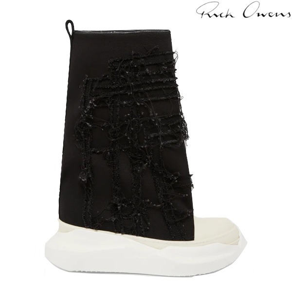 Rick Owens DRKSHDW Slashed Fogachine スニーカー ブラック