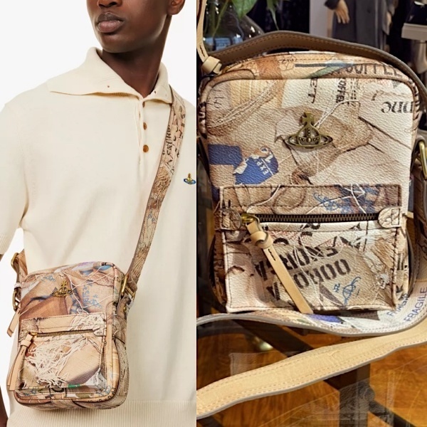 ★vivienne westwood★Jackson ロゴ ショルダーバッグ Rubbish