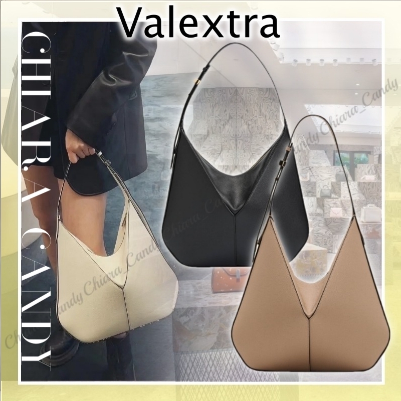 【24AW NEW】Valextra_women / Vivi ホーボーバッグ / ３色