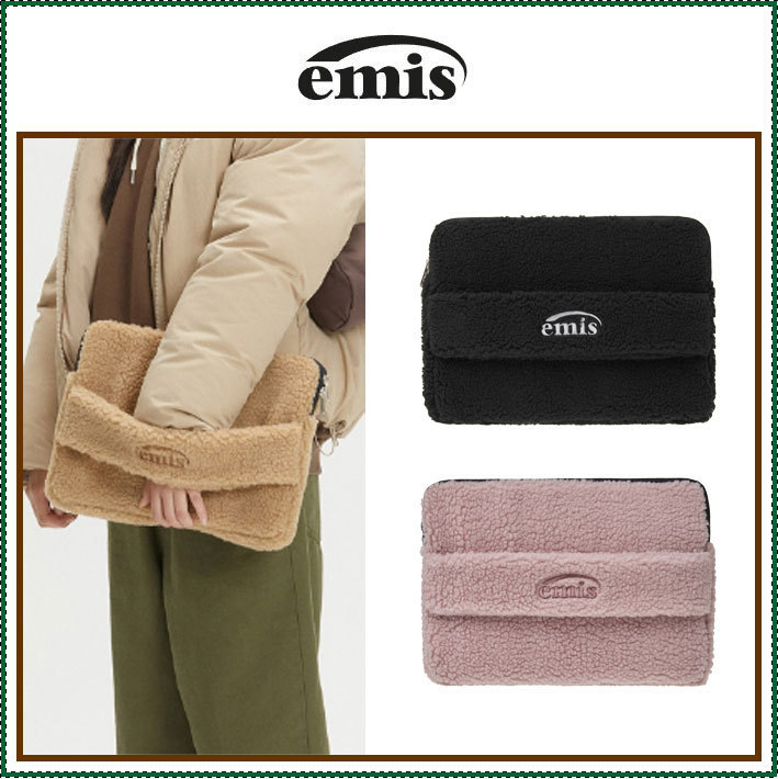 【EMIS】 SHEARLING LAPTOP POUCH /追跡付