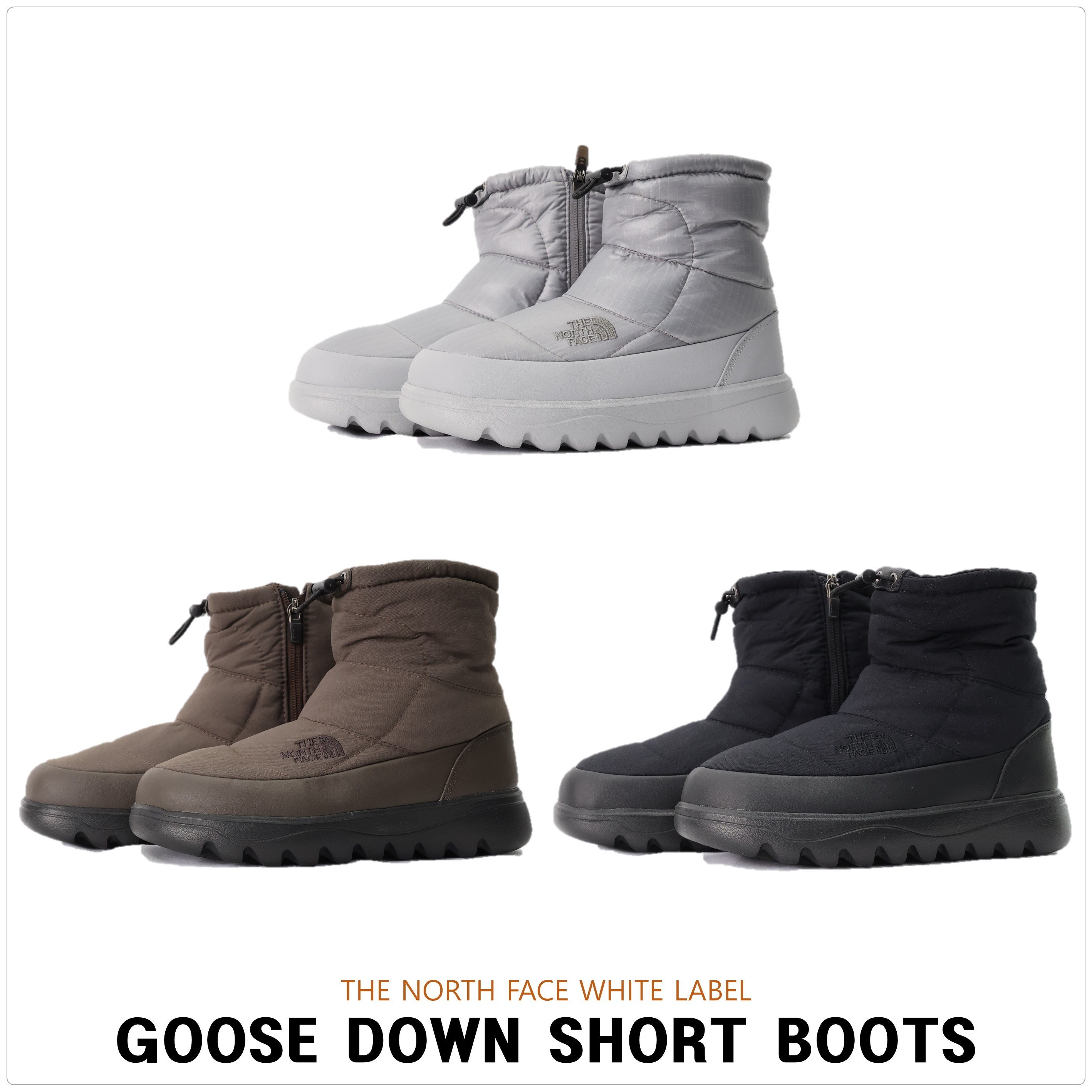 [ノースフェイス]GOOSE DOWN ショート ブーツ★新作・24AW★