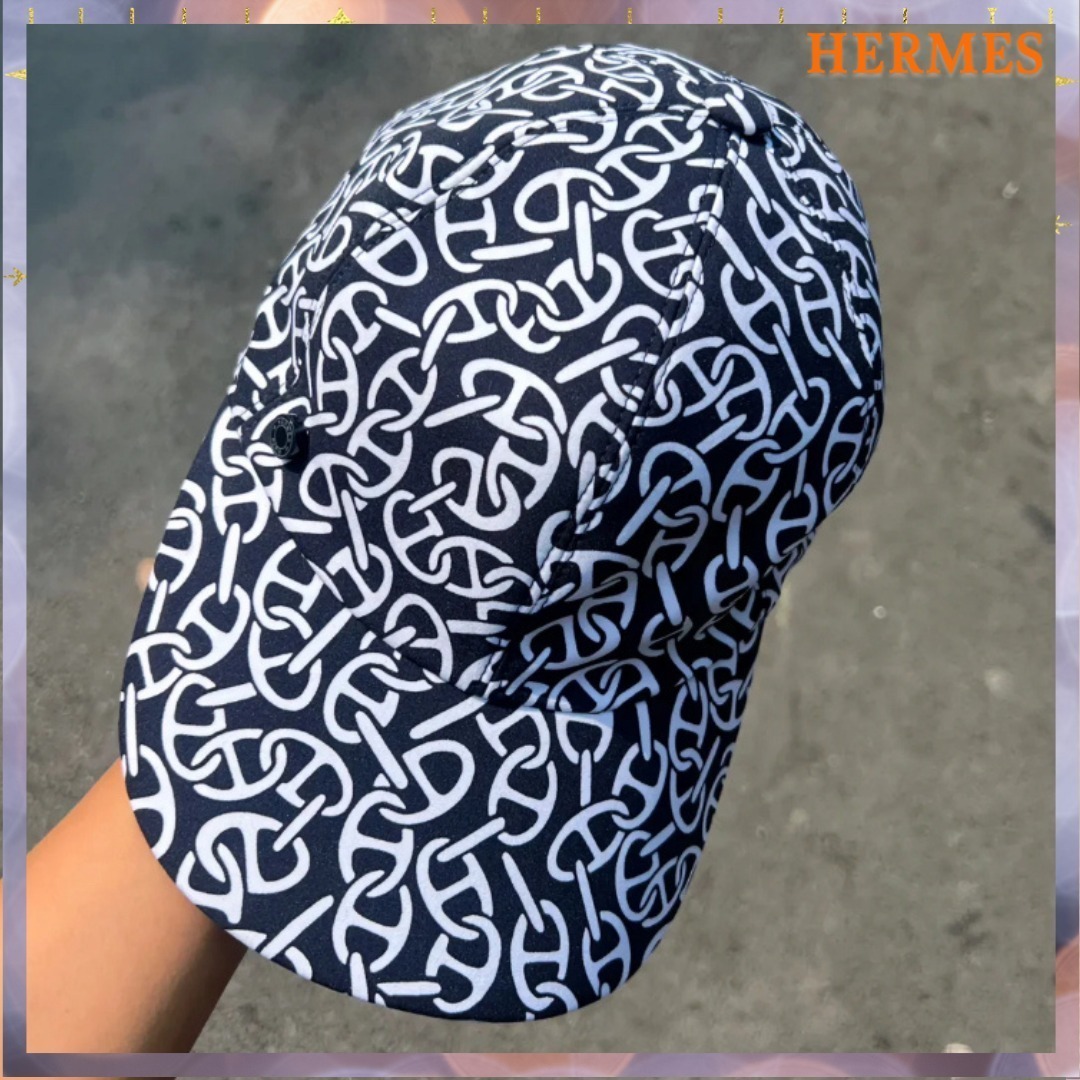 【HERMES】見た目がかわいい♪ キャップ シェーヌダンクル