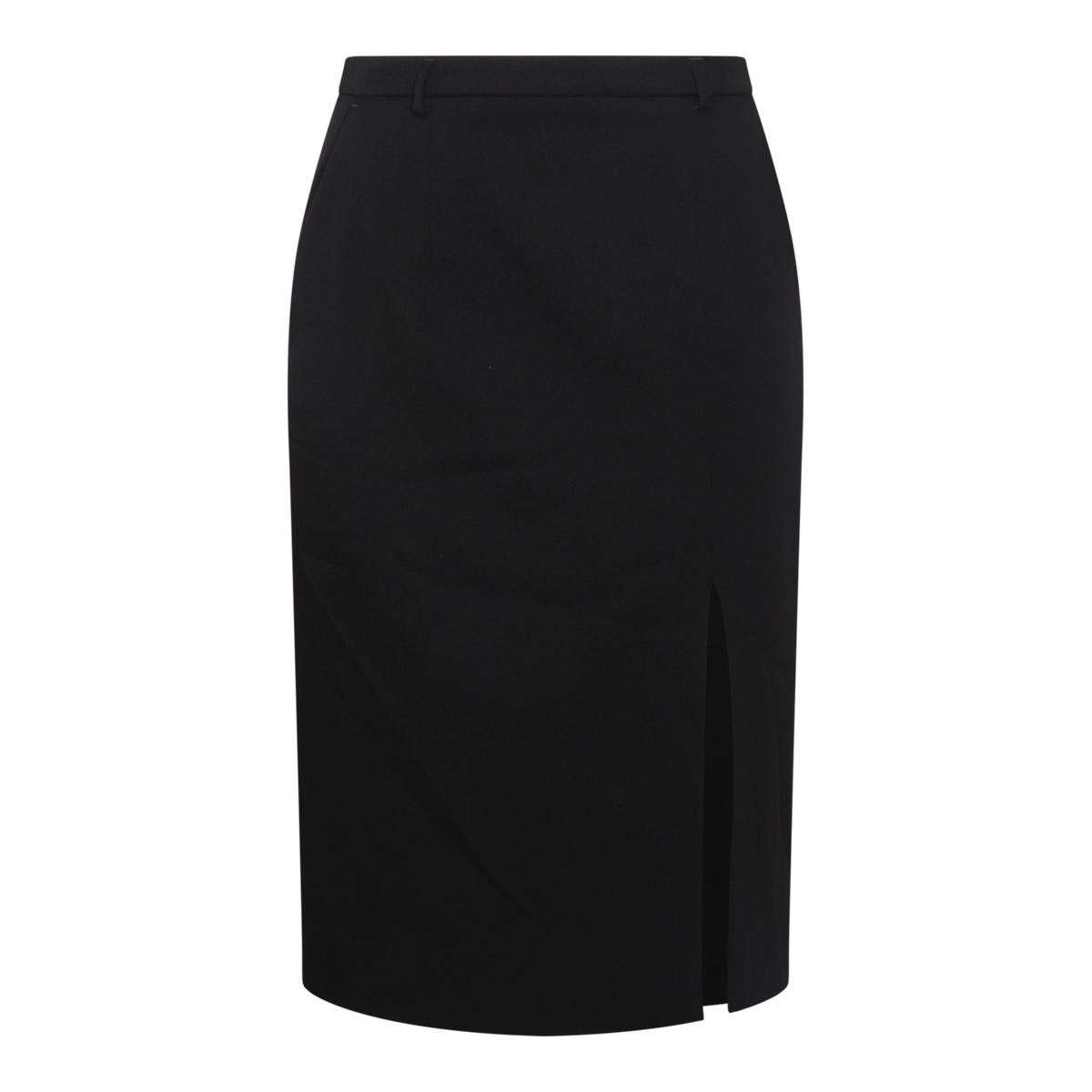 VIP【関税送料無料】希少 DOLCE & GABBANA BLACK MINI SKIRT