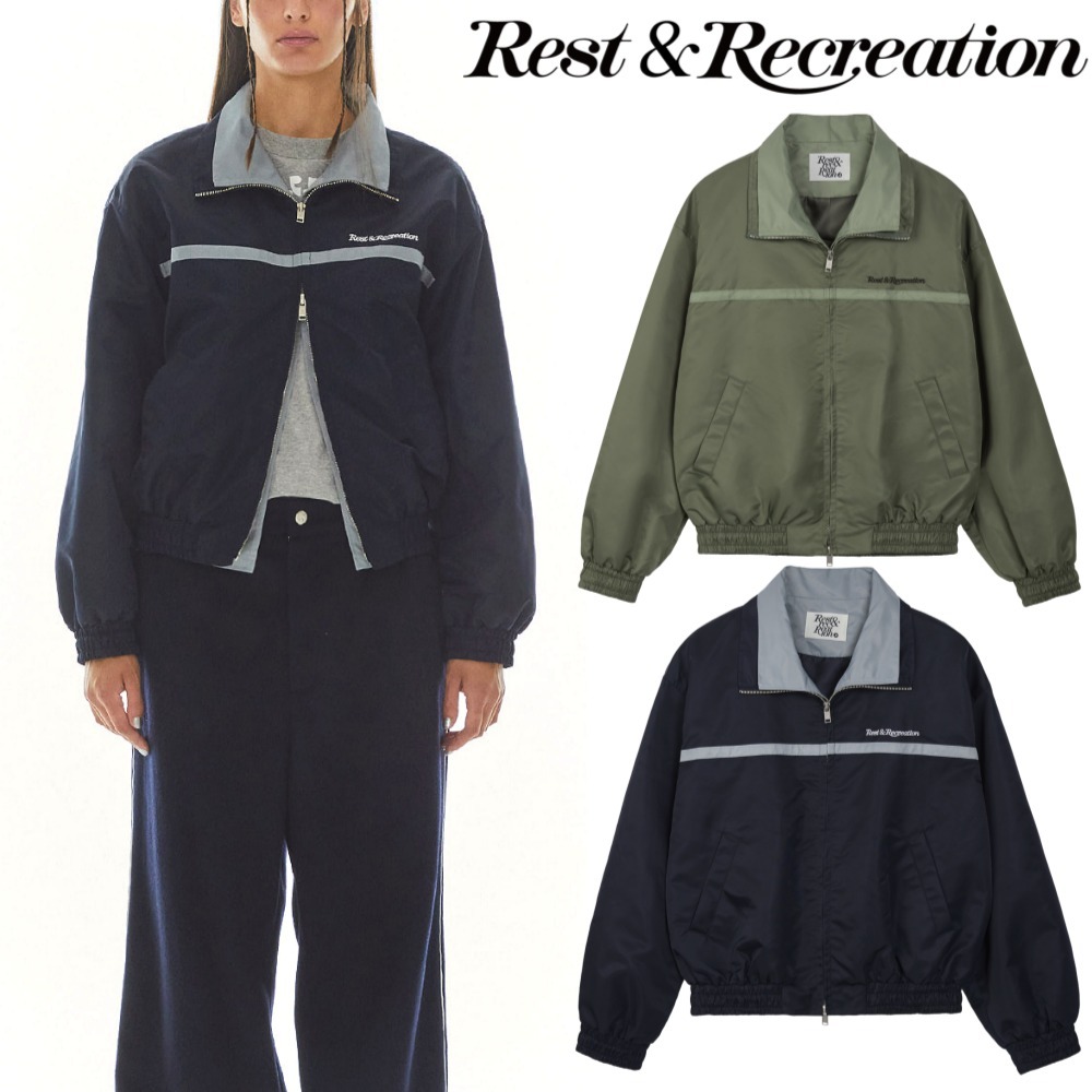 【Rest & Recreation】 ★ LAYERED NYLON JACKET ★ 大人気