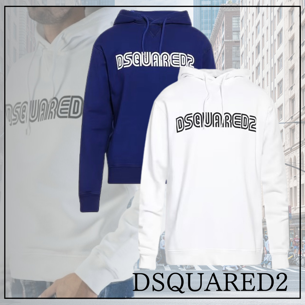 【秋冬のオシャレに】DSQUARED2 アウトライン クール パーカー