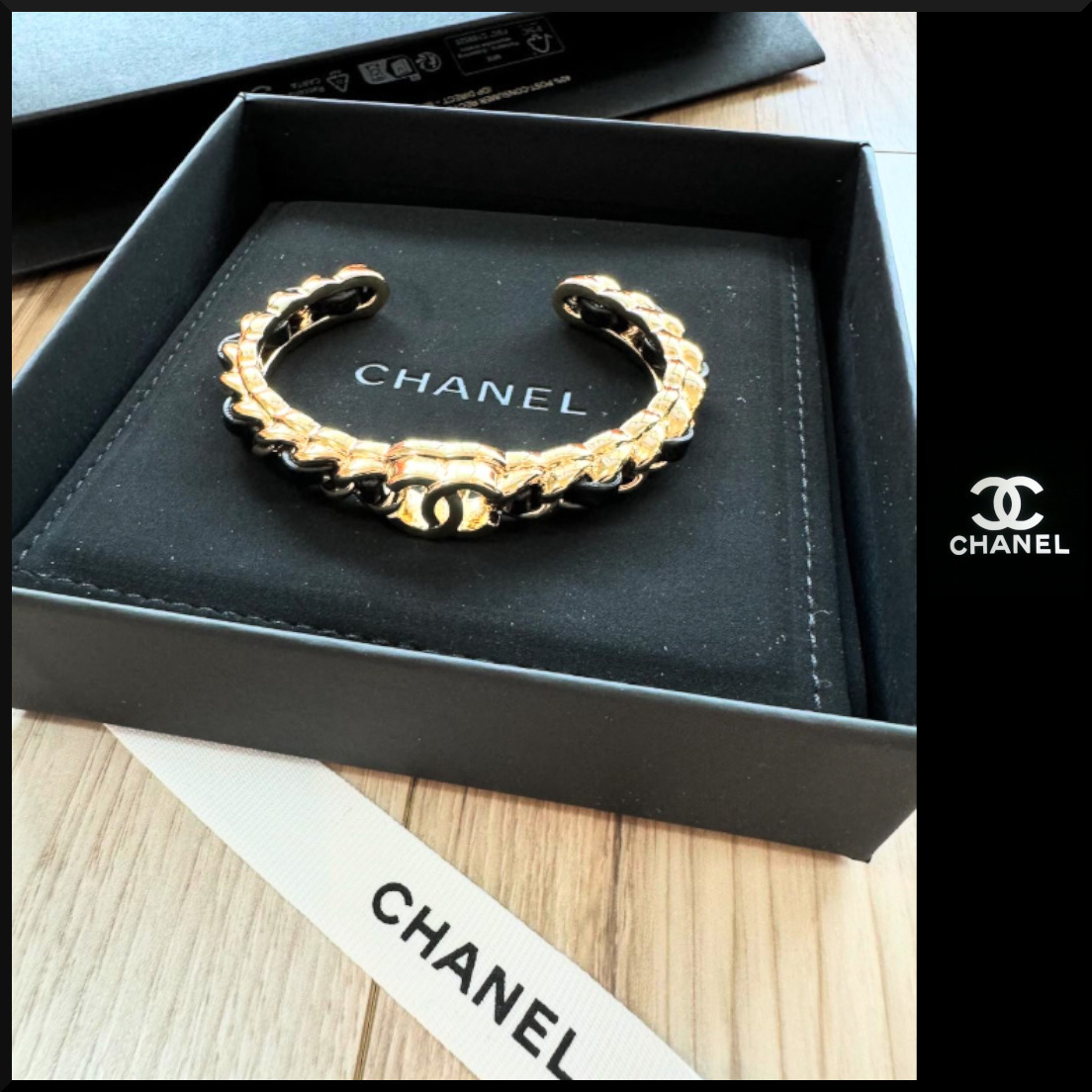 【すぐ届く☆】CHANEL 24AW LOOK29 バングル