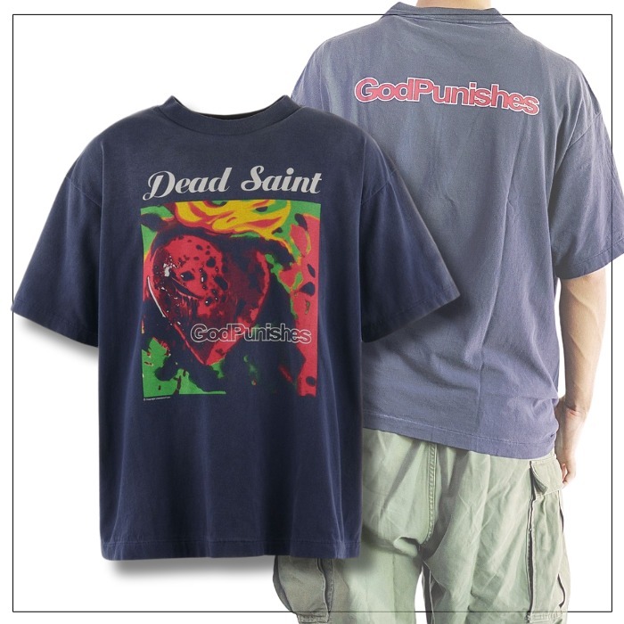 完売必至【SAINT Mxxxxxx】 DEAD SAINT SS TEE Tシャツ
