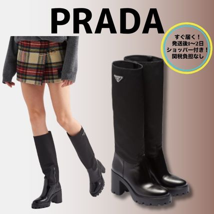 sh ブラック（黒）系 PRADA(プラダ) ロングブーツ(レディース