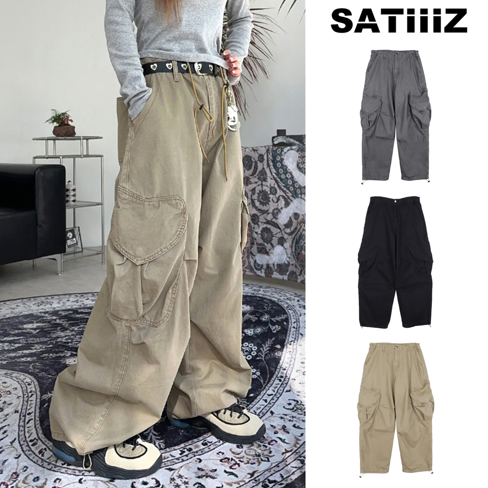 【SATIIIZ】Akira Heart Cargo Pants
