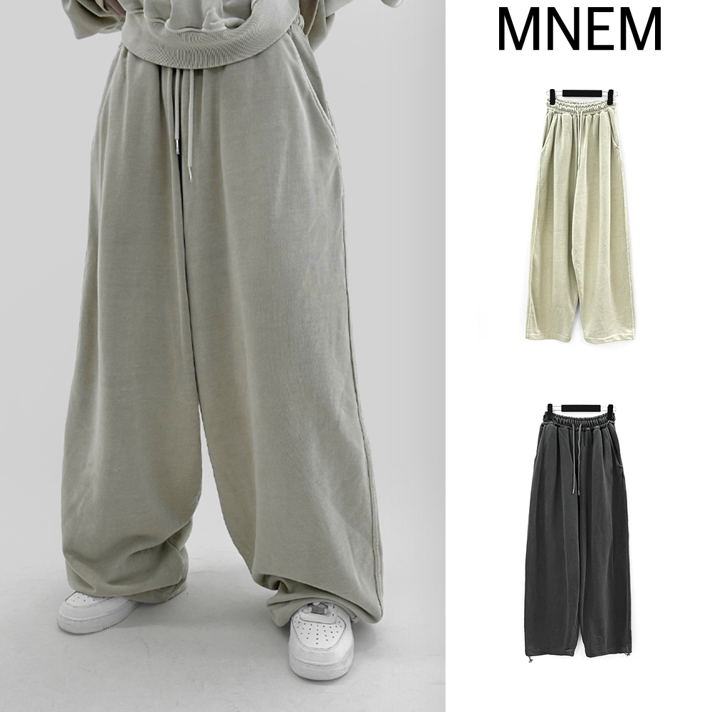 【mnem】Kimo Pigment Sweat Pants
