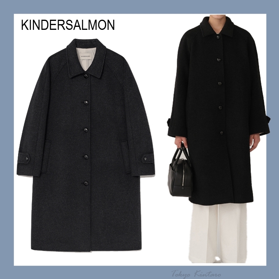 [KINDERSALMON] Catia Wool Coat ★大人気★