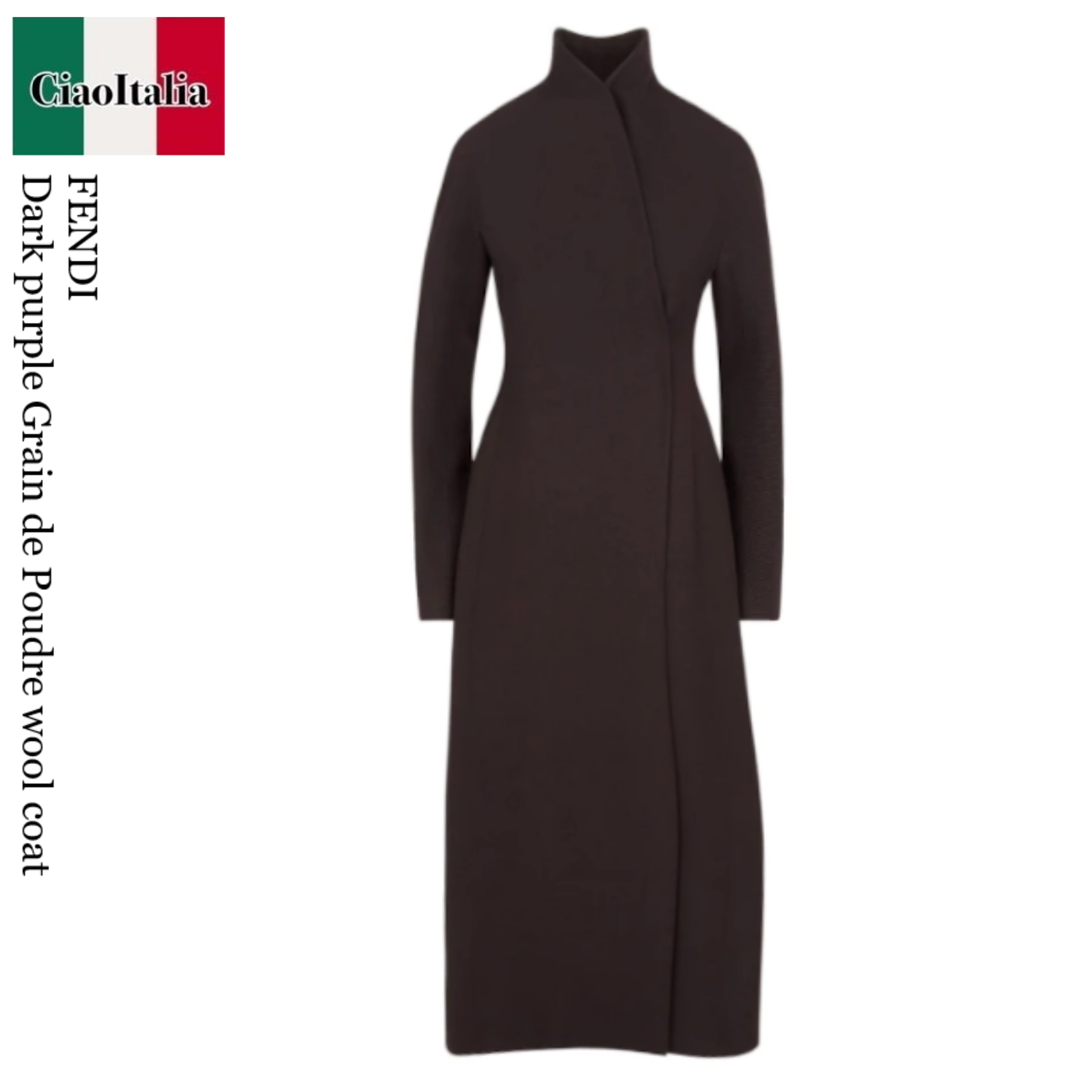 コート FENDI wool coat