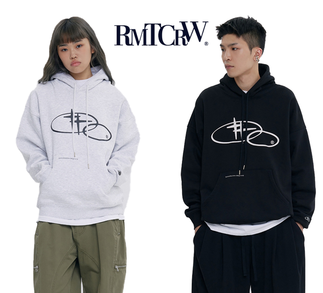 ROMANTIC CROWN★Unisex★SHINING LOGO HOODIE_2色