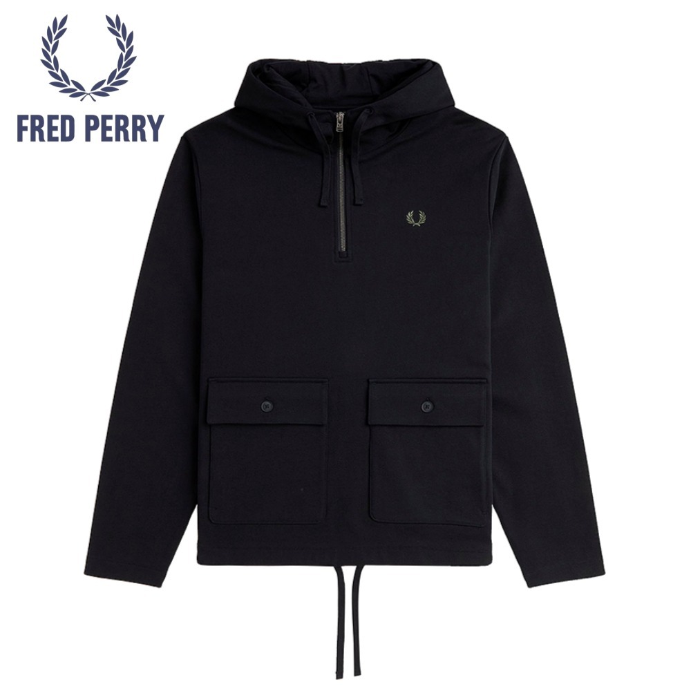 【FRED PERRY】 ★ Heavyweight Pullover Hood Sweatshirt ★