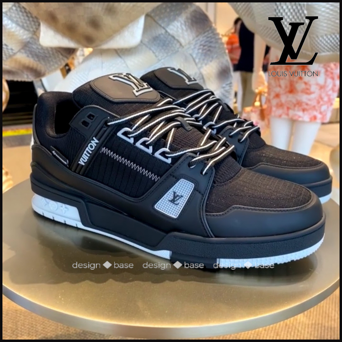 ◆お洒落【 Louis Vuitton 】LVトレイナー・ライン スニーカー