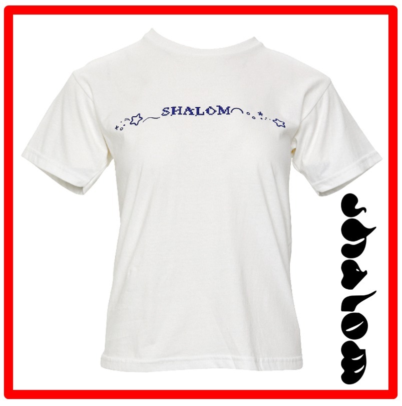☆韓国の人気☆【SHALOM】☆SHALOM MELODY TEE☆Tシャ.ツ☆