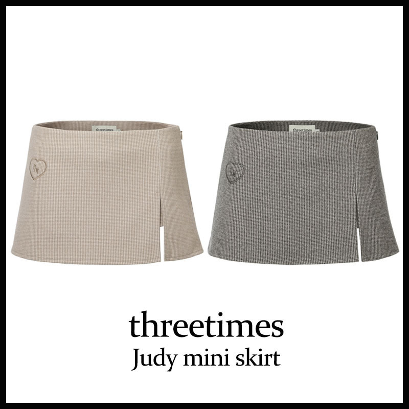 ★THREETIMES★JUDY MINI SKIRT