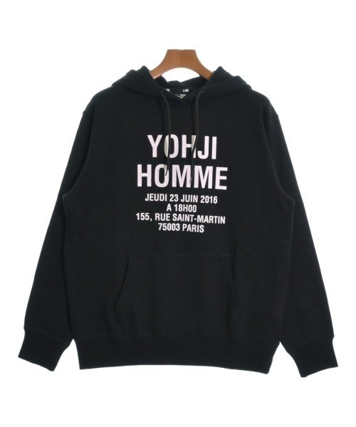 yohji yamamoto POUR HOMME パーカー 黒 2001424O0017