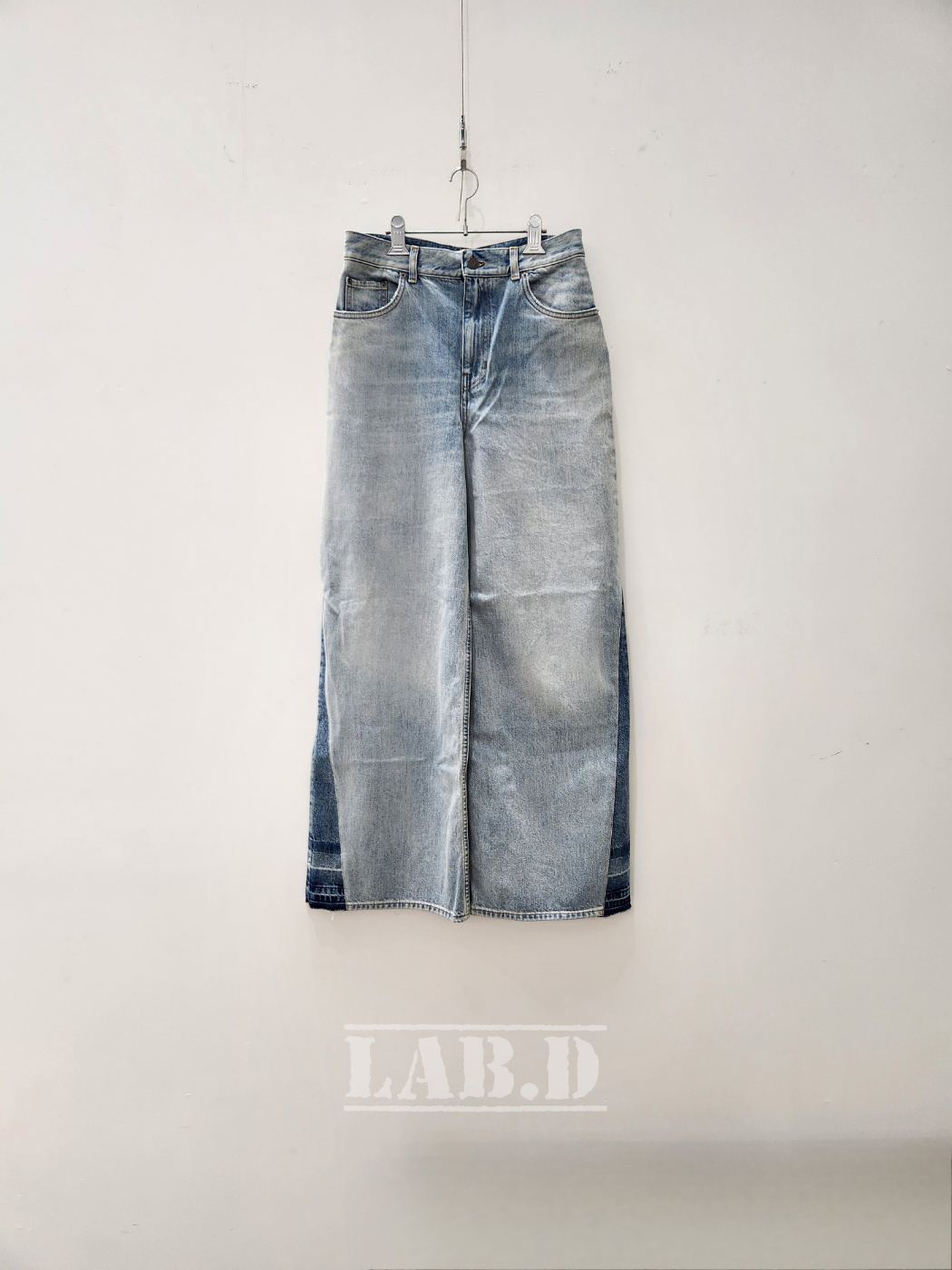 デニム・ジーパン CHLOE | DENIM WIDE LEG JEANS GRACEFUL BLUE
