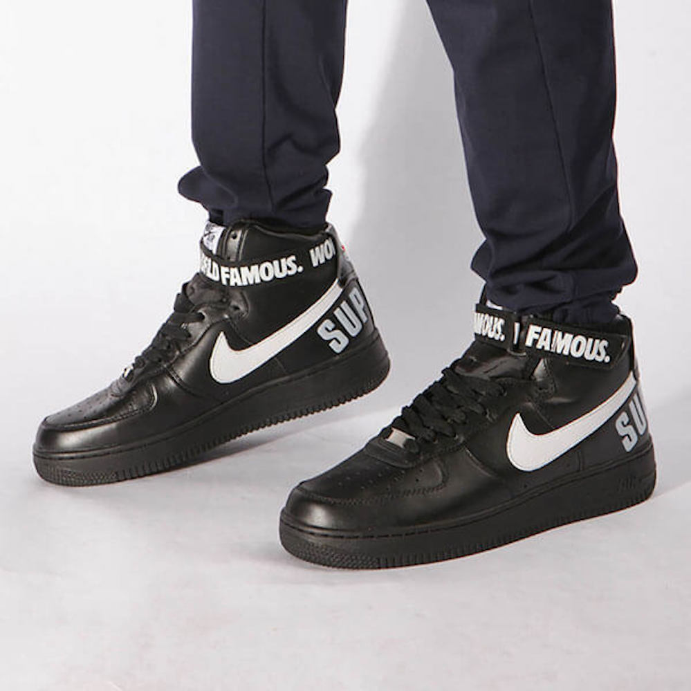 ★NIKE×シュプリームコラボ★ エアフォース1ハイ World Famous