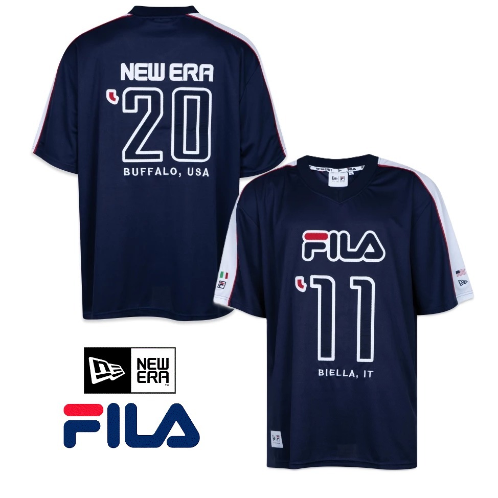 送料込/追跡有《NEW ERA》New Era ×Fila(フィラ)コラボ
