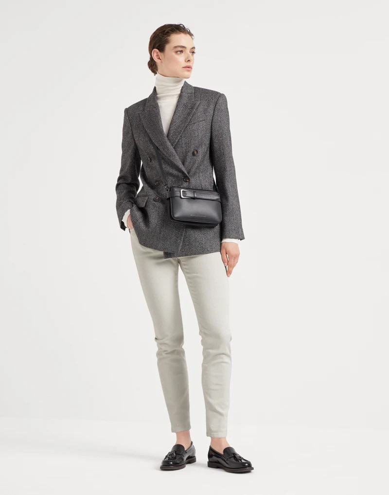 《送料無料》BRUNELLO CUCINELLI Slim stretch dyed denim