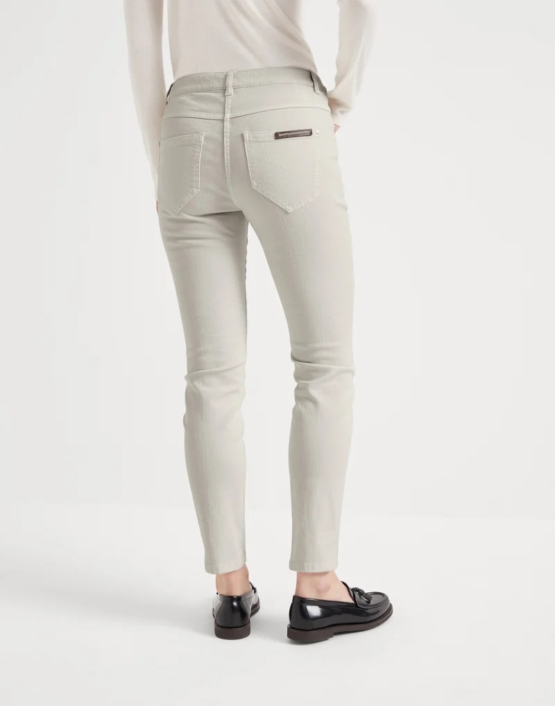 《送料無料》BRUNELLO CUCINELLI Slim stretch dyed denim