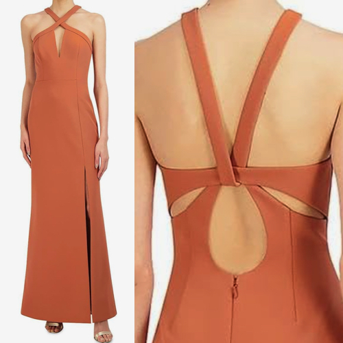SALE!BCBG MAXAZRIA ホルターネックカクテルワンピース