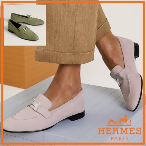 【HERMES】大人気！エレガント モカシン ローファー パリ