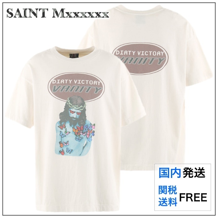 【国内買付】SAINT Mxxxxxx SS TEE VANITY Tシャツ ロゴ