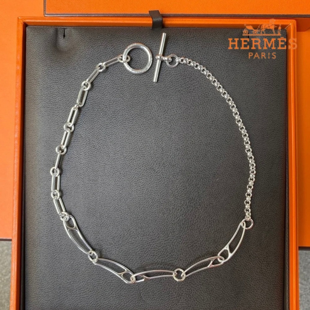 【大人お洒落♪】HERMES★ネックレス《Chaine d'Ancre Punk》