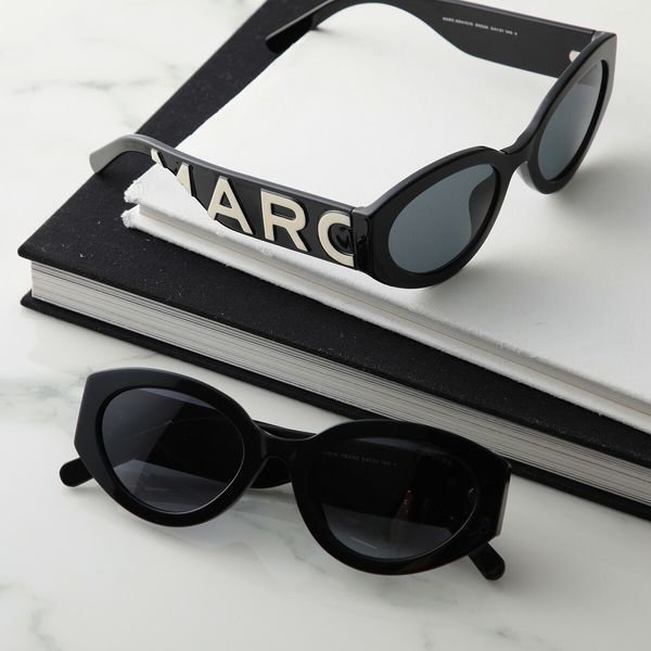 MARC JACOBS サングラス 694/GS キャットアイ型 ロゴ