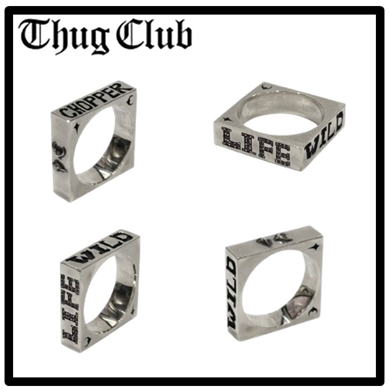 ★送料・関税込★THUG CLUB★TC SQUARE RING★リング★