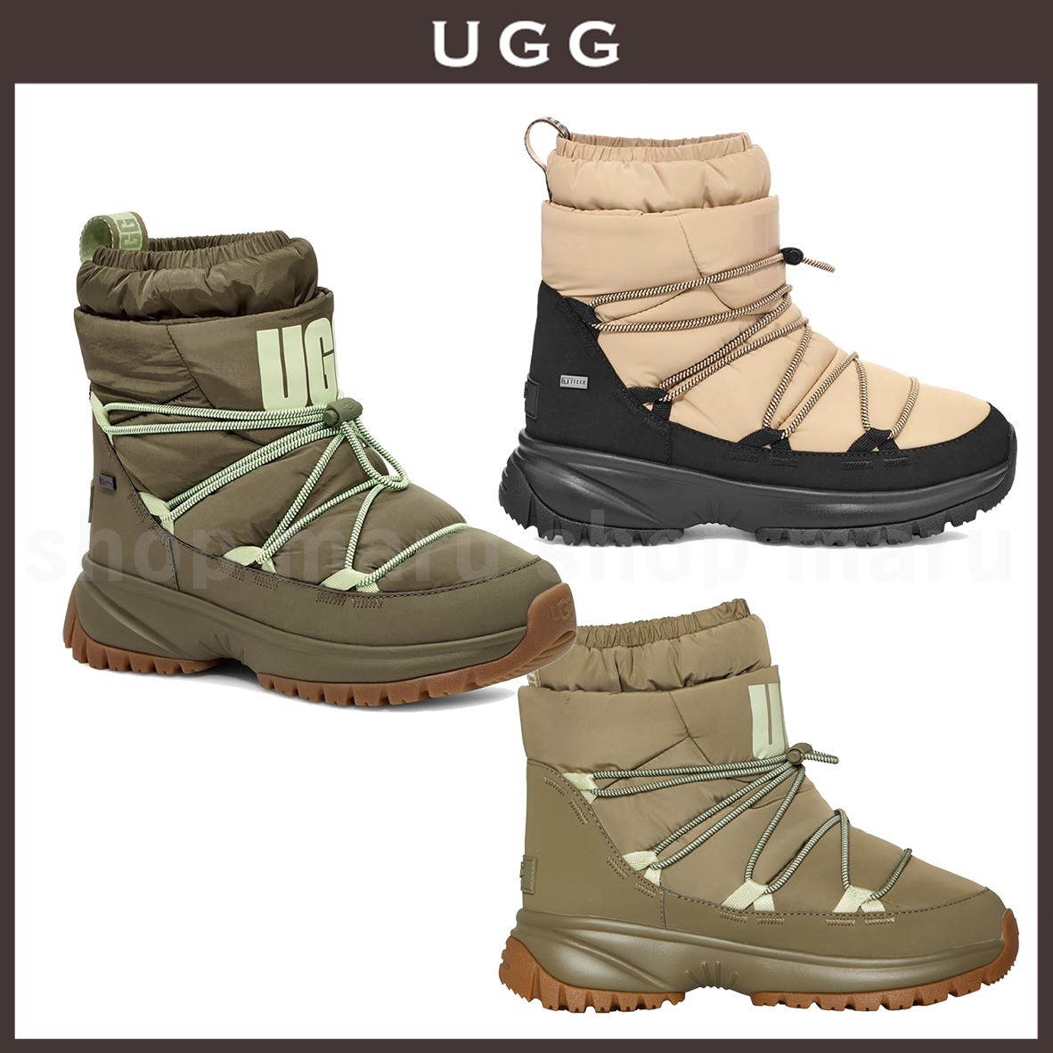 UGG◆バーント オリバー ヨセ パファーブーツ◆スノーブーツ