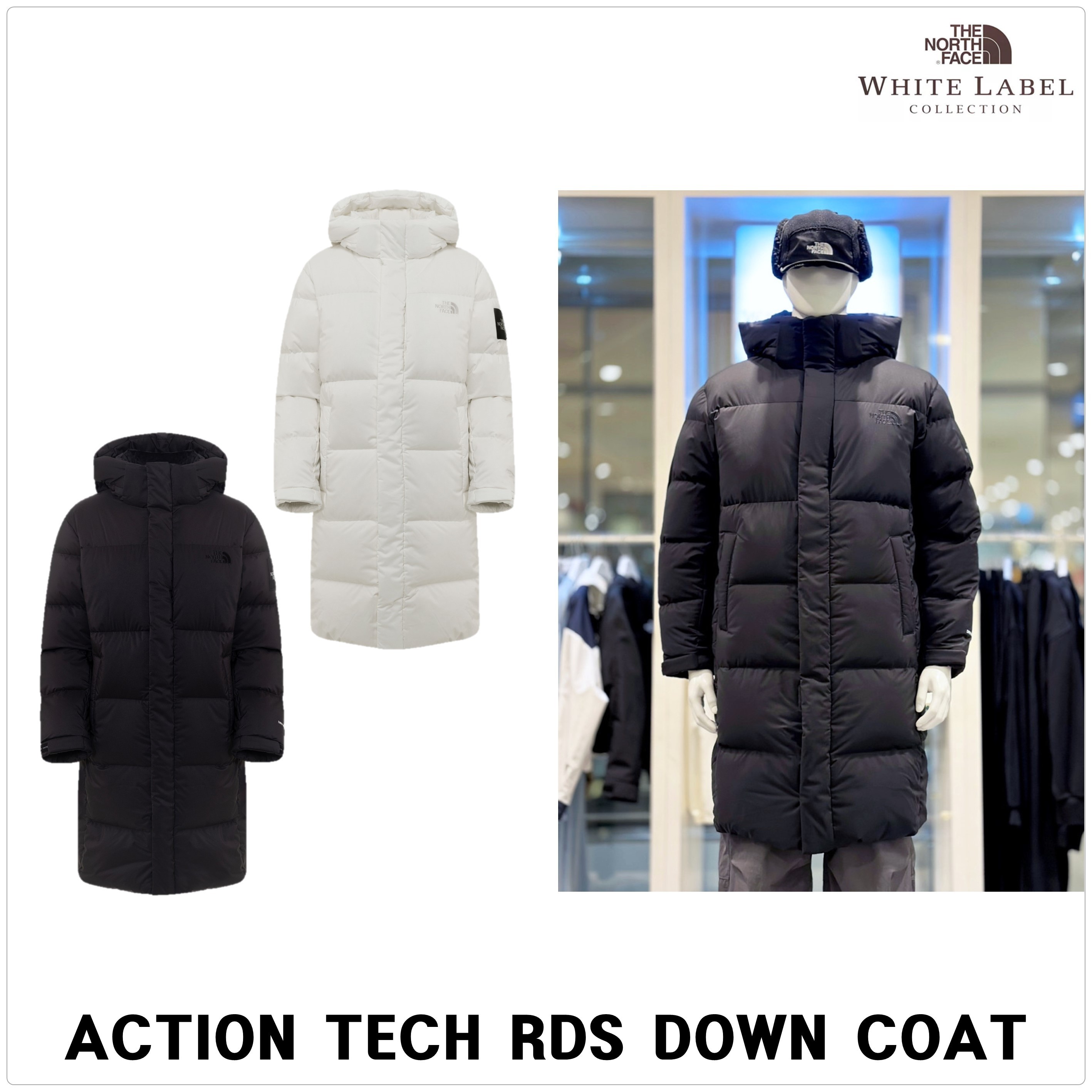 [ノースフェイス]ACTION TECH ダウンコート★新作・24AW★