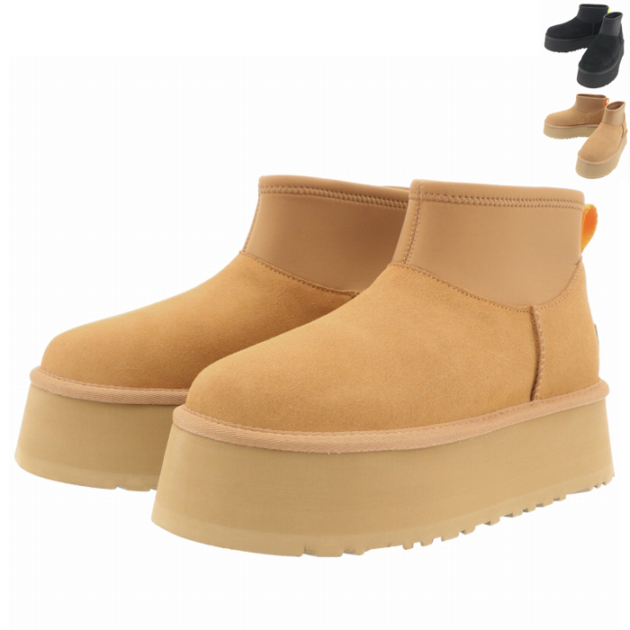 UGG ショートブーツ CLASSIC MINI DIPPER 厚底