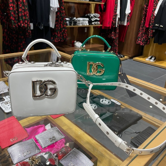 DOLCE&GABBANA ドルガバ DG レザー ミニ ハンドバッグ