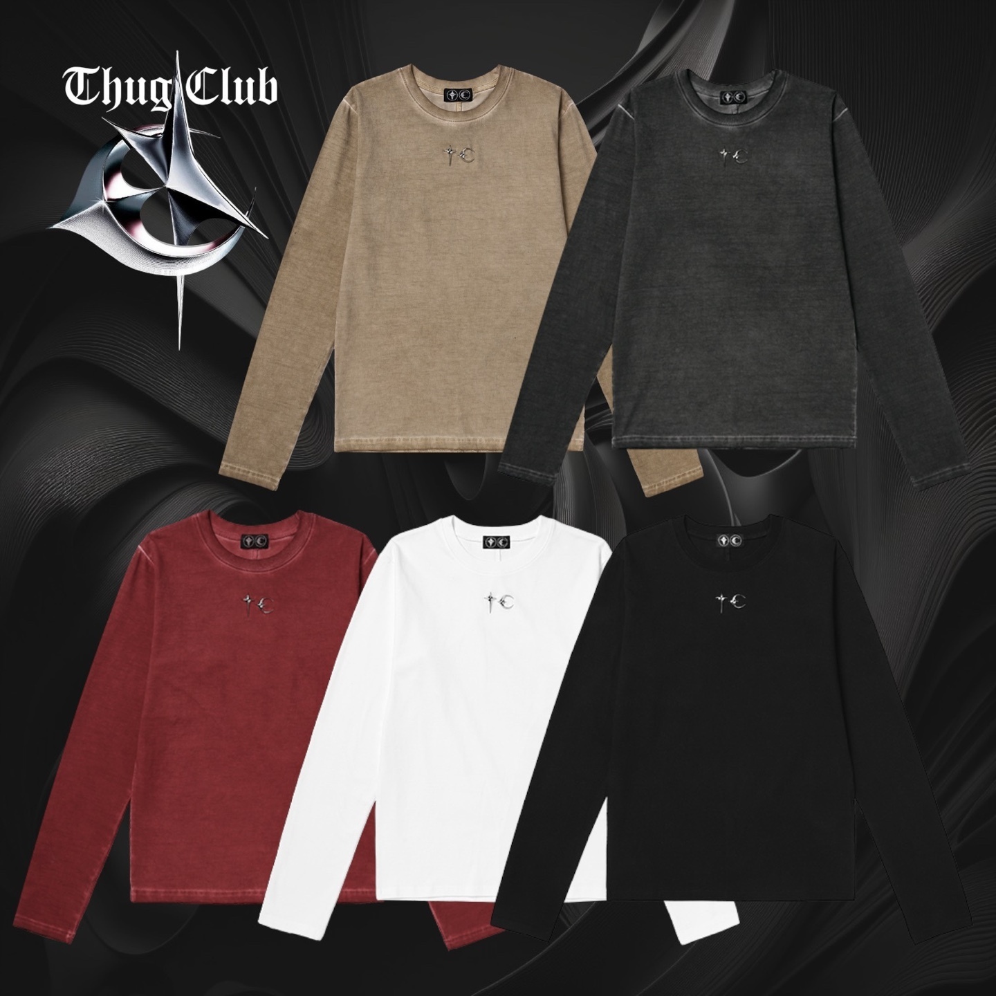 Tシャツ・カットソー Thug Club TC Long Sleeve_5colors