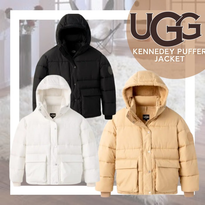 パッチがおしゃれ【UGG】Kennedy パファージャケット