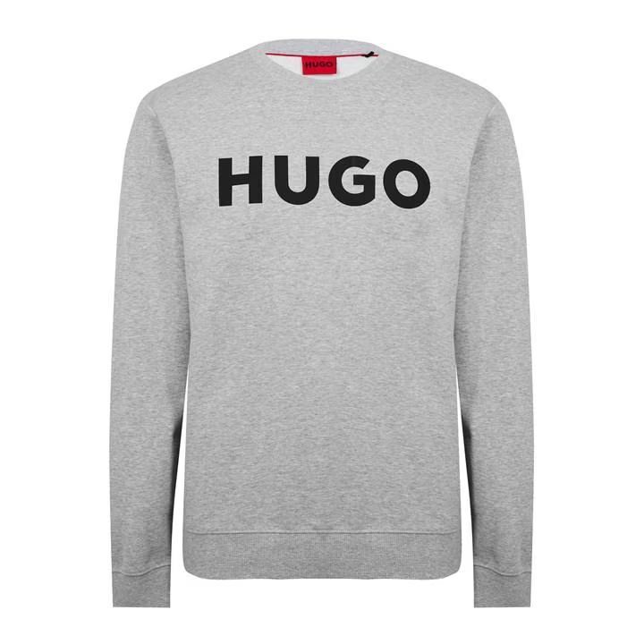 HUGO BOSS★長袖 HUGO ロゴ スウェットシャツ トレーナー★grey
