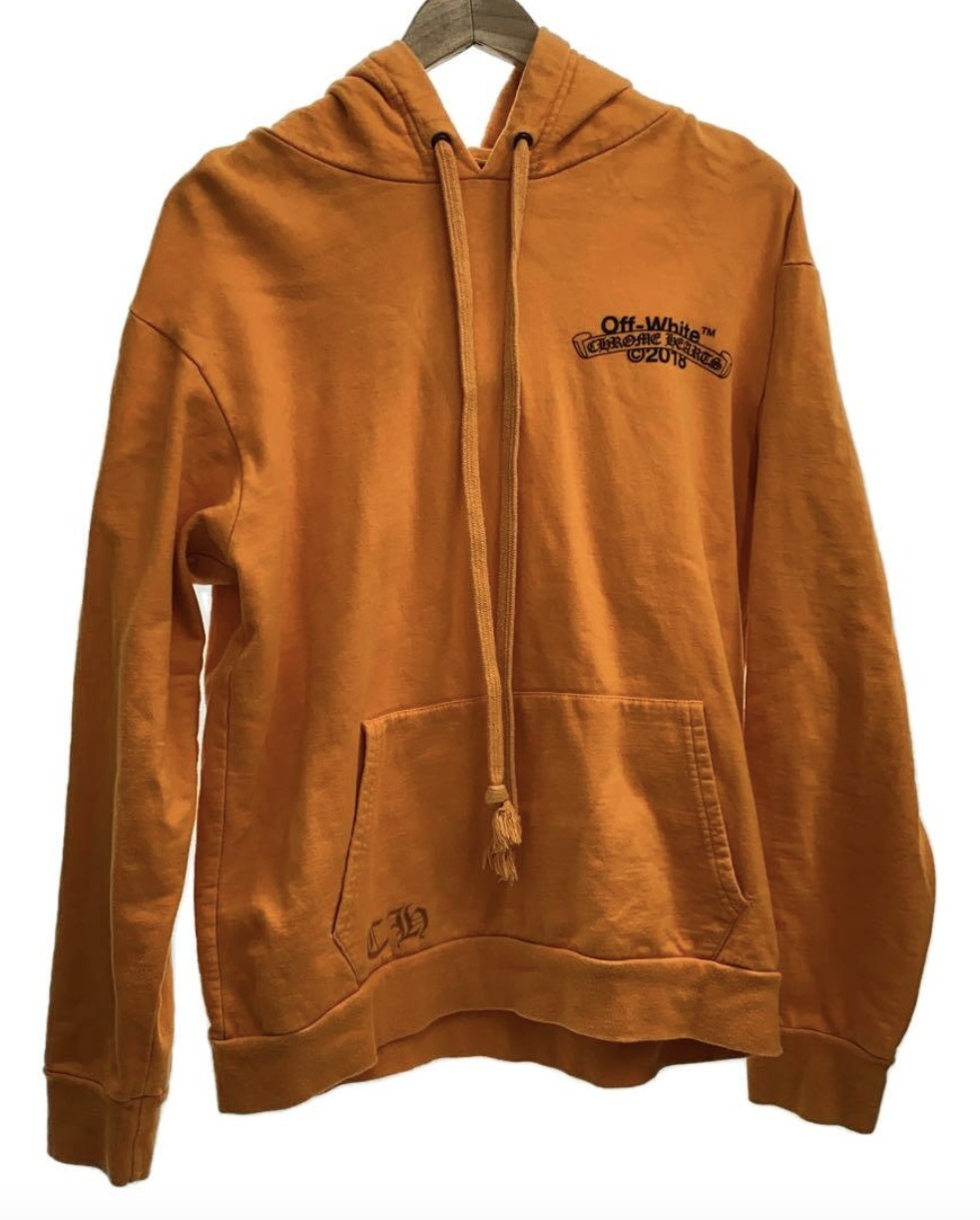 【CHROME HEARTS】Aランク off-whiteコラボパーカー要在庫確認