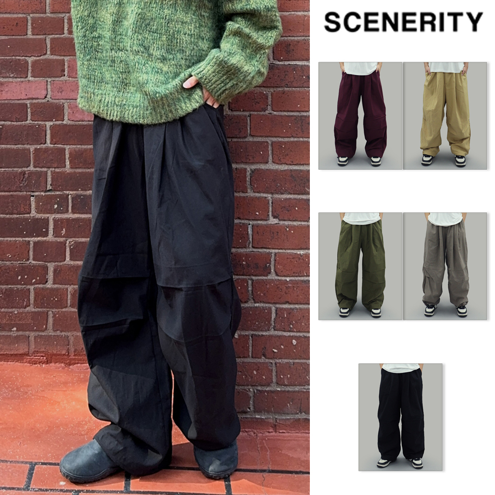 【SCENERITY】Hao Balloon Cotton Pants