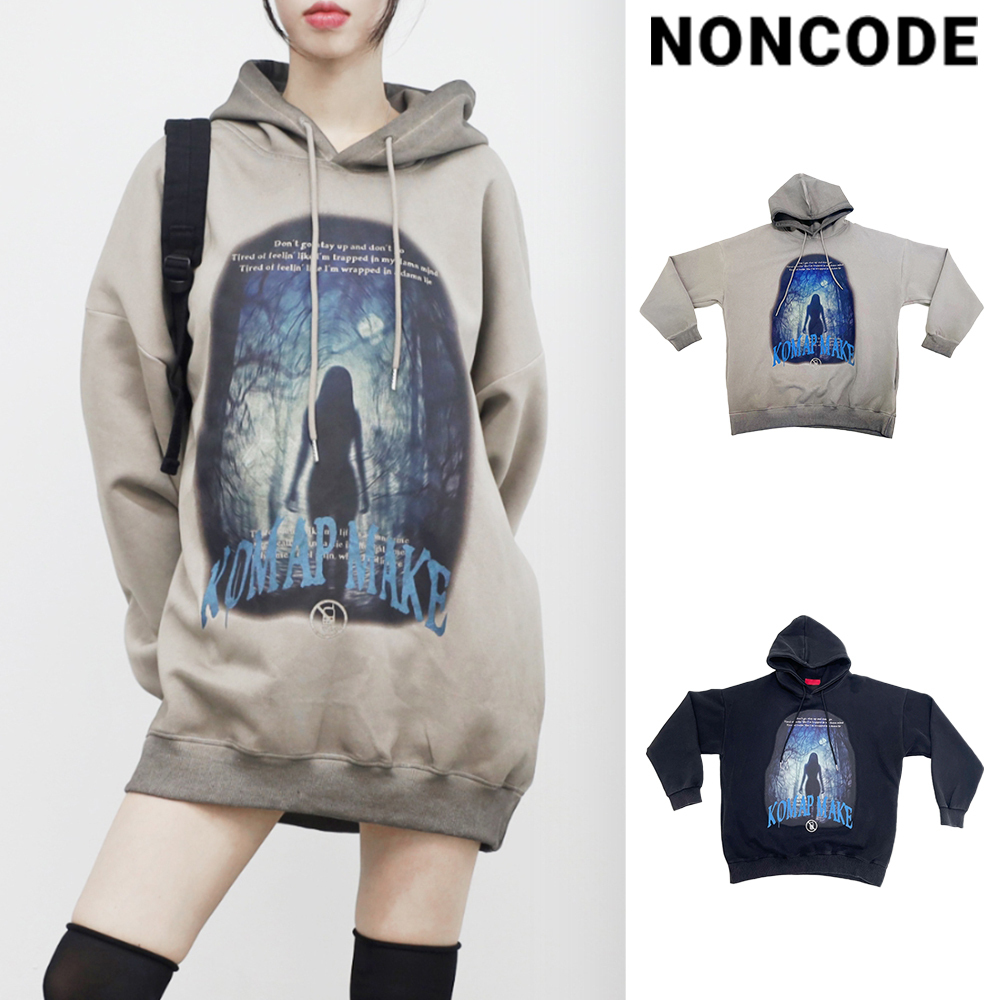 【NONCODE】(Unisex) Comep Pigment Hood