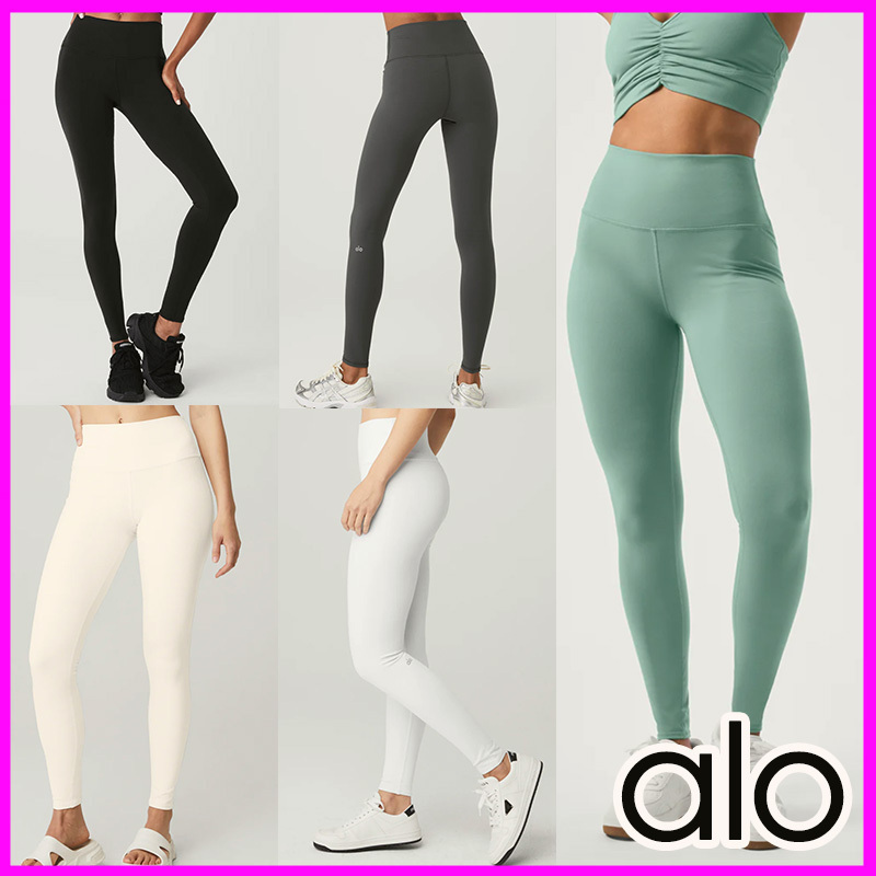 ALO Yoga エアブラシ レギンス ハイウエスト 関税送料込み