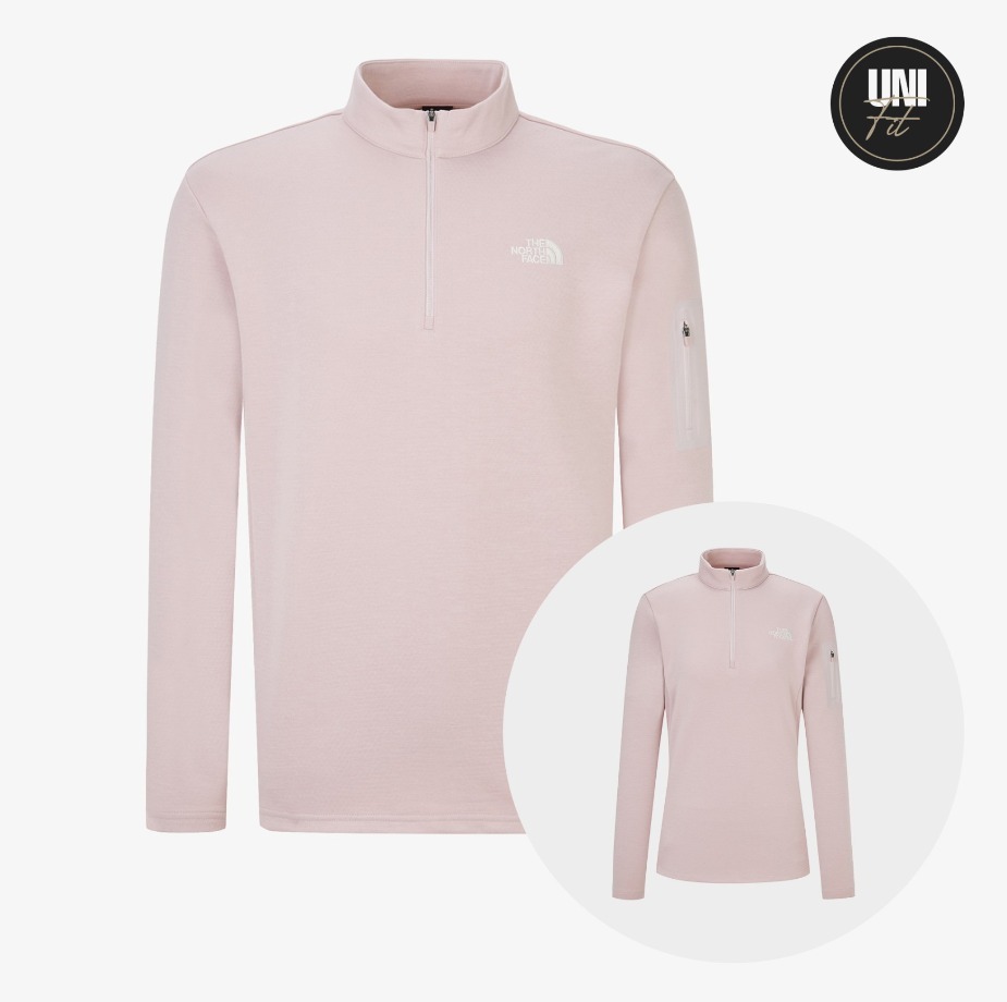 ★24AW★【ノースフェイス】★BASODINO L/S ZIP Tシャ.ツ★ ☆24AW☆【ノースフェイス】☆BASODINO L/S ZIP Tシャ.ツ☆