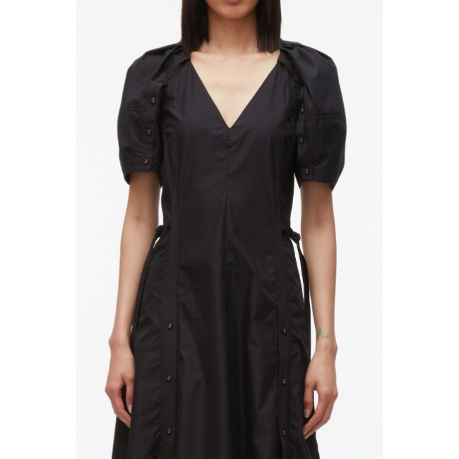 送料関税込【3.1 Phillip Lim】ブルームスリーブVネックドレス